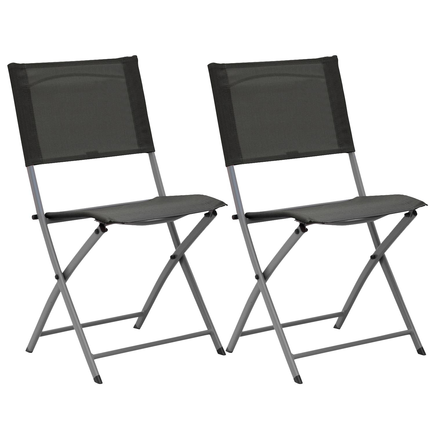 Pack 2 Sillas Plegables Amaia 38,5x50x84cm 7house Mesas y Sillas Plegables 1